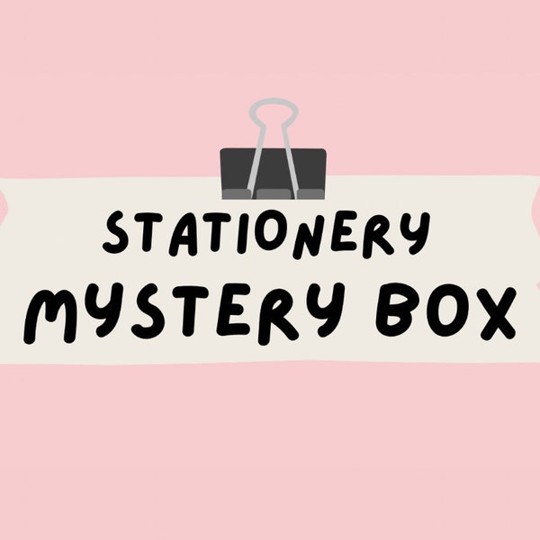 Stationery Box Etsy UK