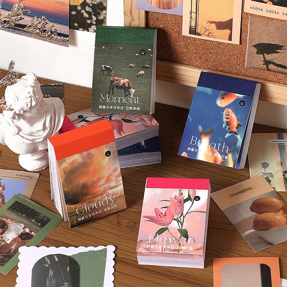 Aesthetic Sticker Book Journalingplannerbullet Etsy