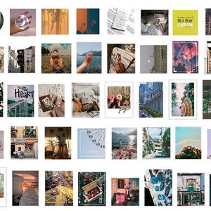 50pcs Collage Stickers Pack, Journaling,planner, Journal,diary Stickers ...