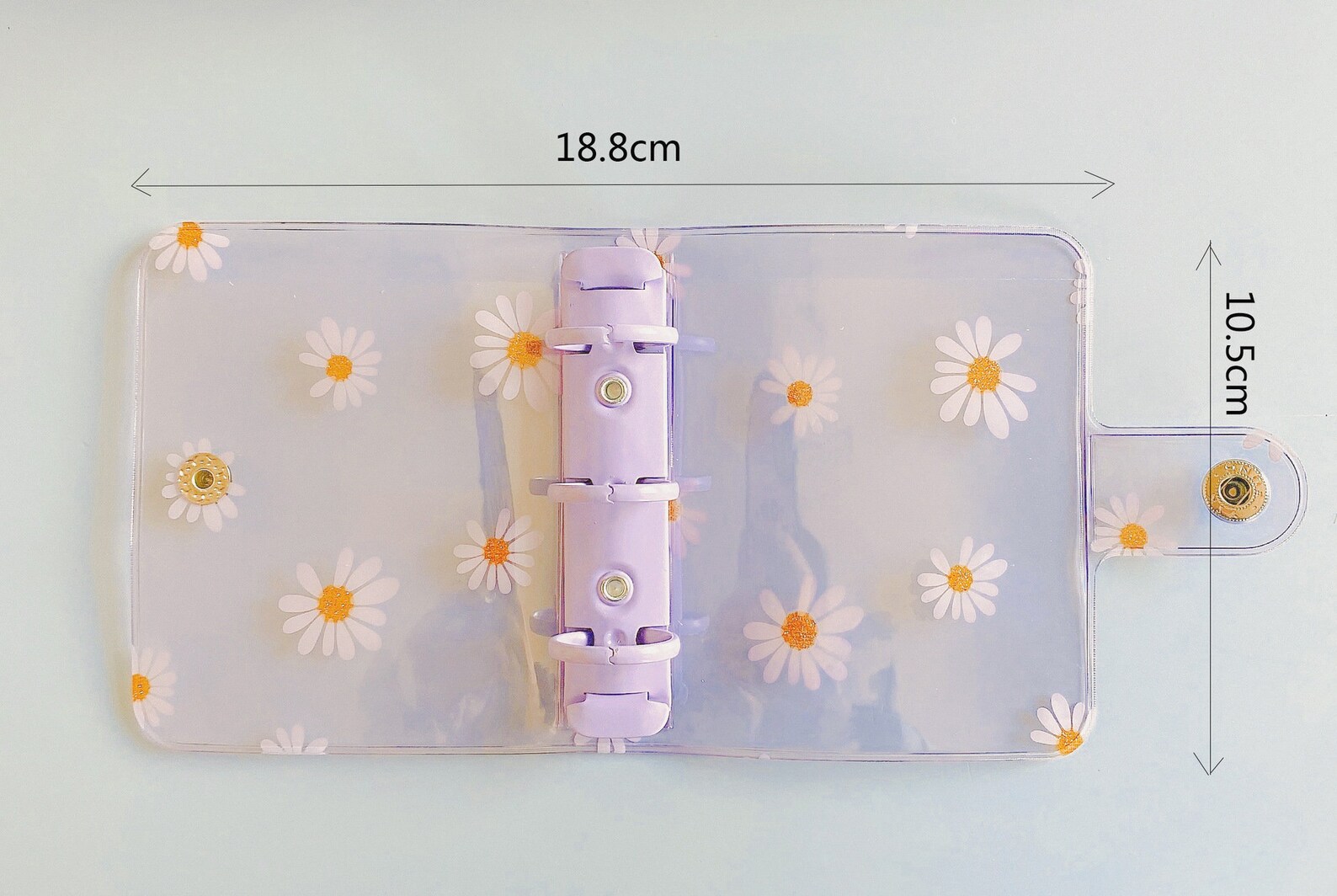 Mini 3 Ringed Daisy Binder journalplannerbullet | Etsy