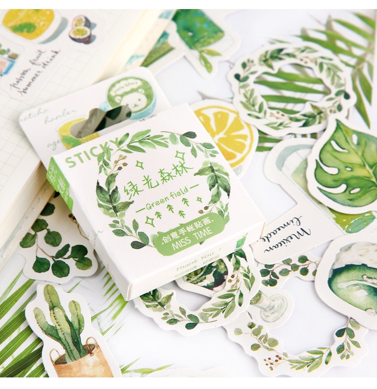 Washi tape, green // Journaling sticker pack Sticker for Sale by Polarys