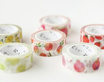 Fruit Washi Tape,journal,scrapbook,diary tape, Washi tape