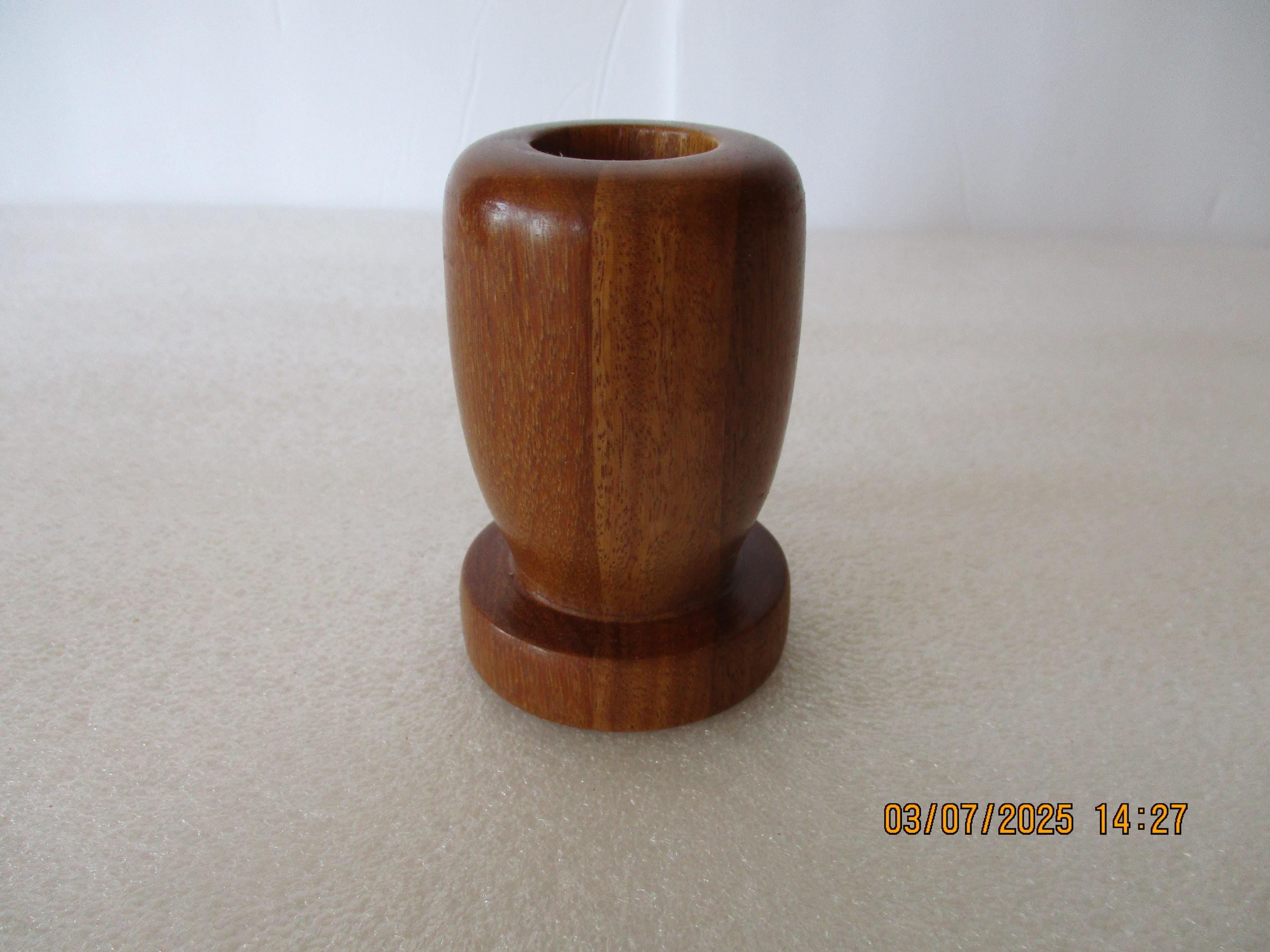 Toothpick Holder made of various woods by Disabled US Navy Seabee Vietnam Veteran