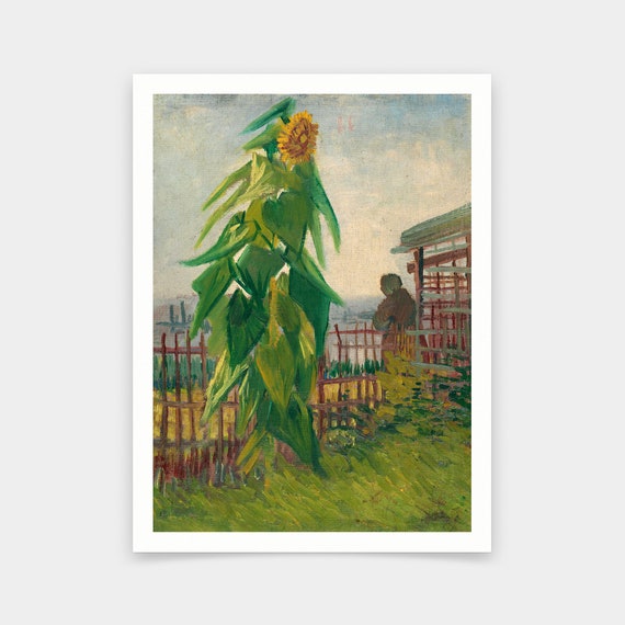 アートプリント VAN GOGH ひまわり　レトロ ゴッホ 