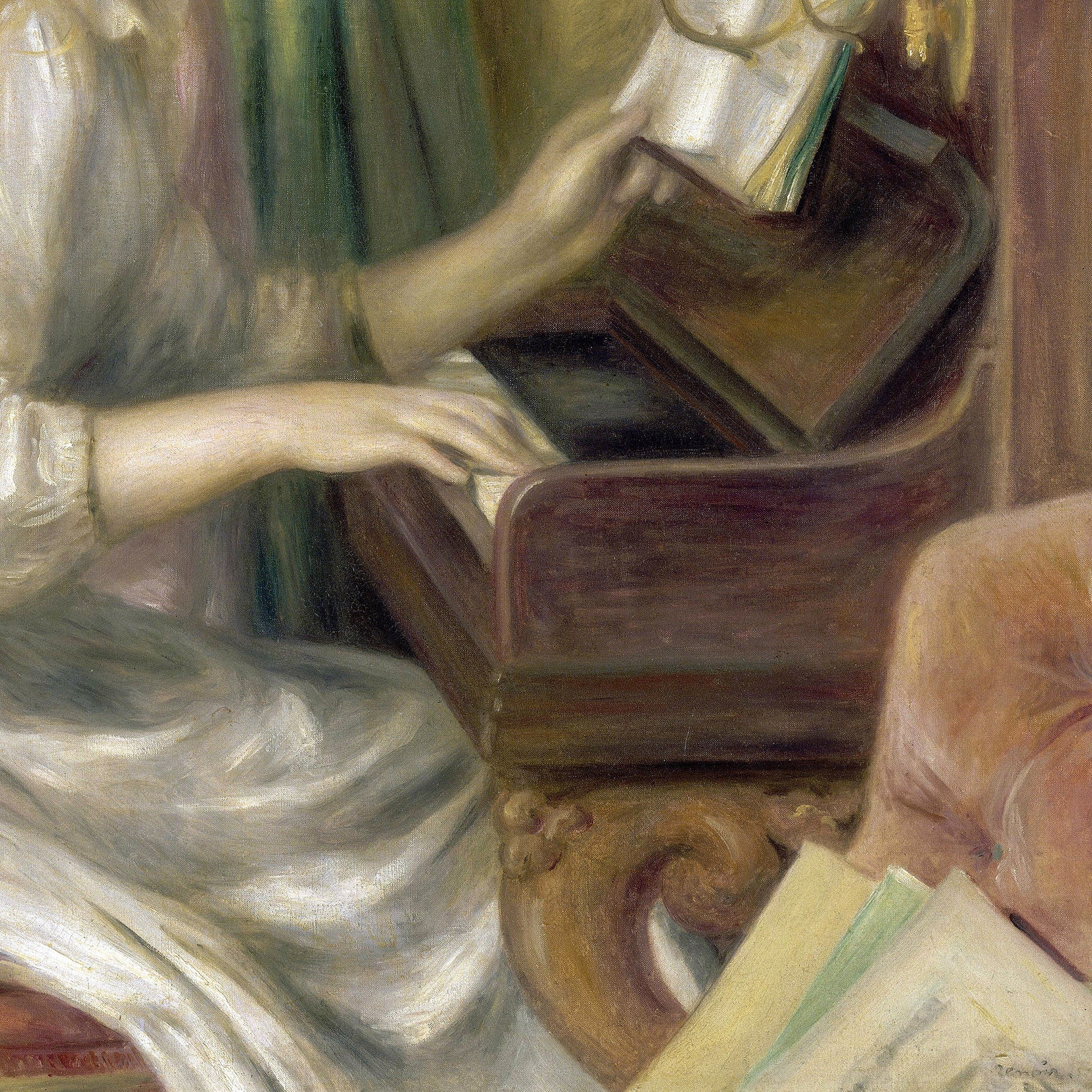 Pierre Auguste Renoir,young Girls at the Piano,art Prints,vintage