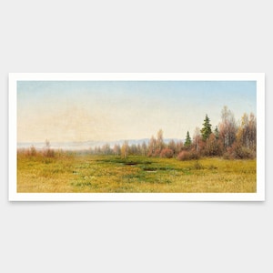 Gavril Kondratenko, paisagem de verão, impressões artísticas, arte vintage, arte de parede em tela, impressões de arte famosas, V7824