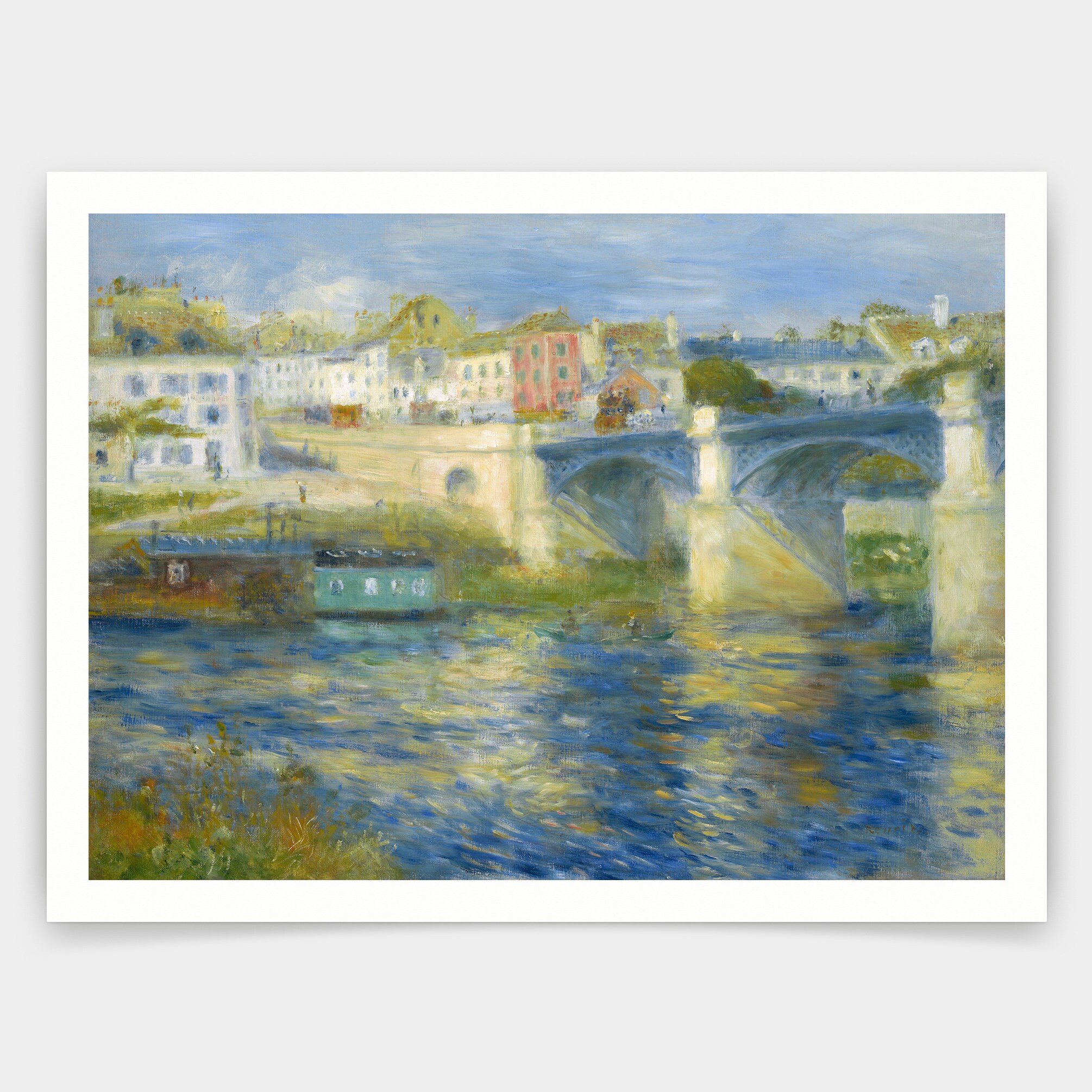 ピエール＝オーギュスト・ルノワール、シャトゥーの橋、アート