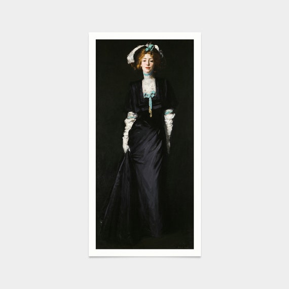 Robert Henri,jessica Penn in Black With White Plumes,portraits of Women Print,art Prints,vintage Art,canvas Wall Art,famous Art Prints,v7533 - Etsy Robert Henri,jessica Penn in Black With White Plumes,portraits of Women Print,art Prints,vintage Art,canvas Wall Art,famous Art Prints,v7533 - Etsy