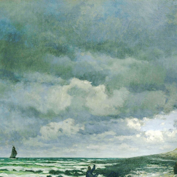 クロード・モネ、La Pointe de la Heve at Low Tide File:Claude Monet - La Pointe de la Hève at Low Tide