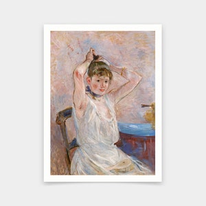 Berthe Morisot,the Bath,art prints,Vintage art,canvas wall art,famous art prints,V5414