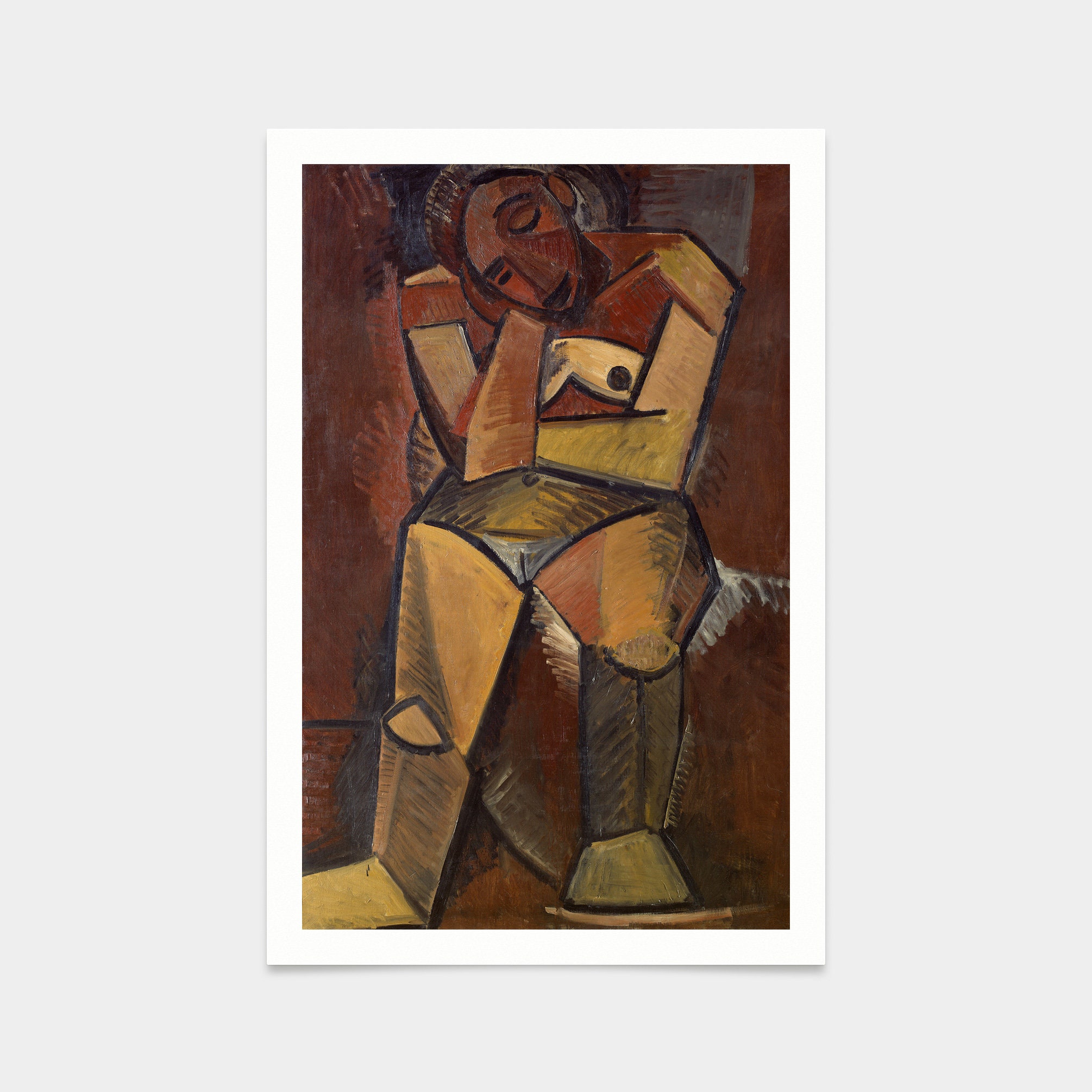 Picasso seated woman - Etsy 日本