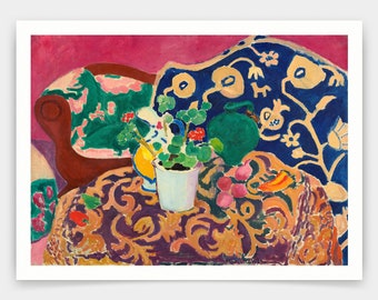 Henri Matisse,Spanish Still Life,art prints,Vintage art,canvas wall art,famous art prints,q1090
