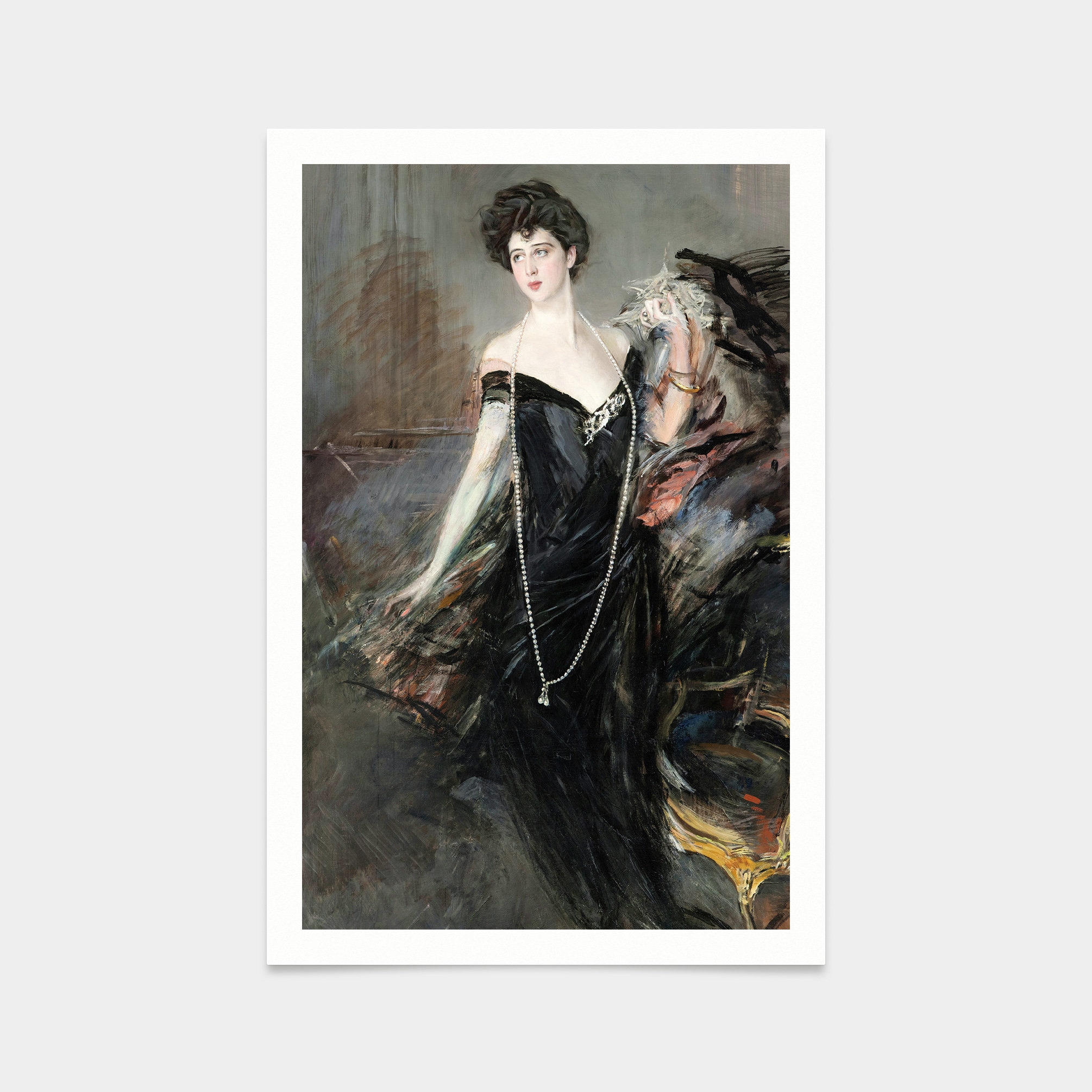 Giovanni Boldini,portrait of Donna Franca Florio,art Prints