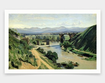 ナルニの橋、ジャン・バティスト・カミーユ・コローの絵画、ユニ