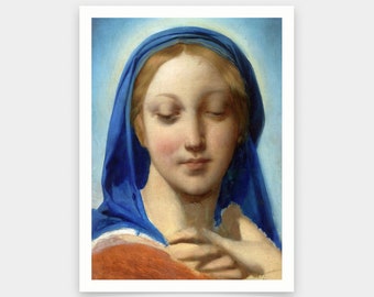 Jean Auguste Dominique Ingres,Virgin,Kunstdrucke,Vintage Kunst,Leinwand Wandkunst,berühmte Kunstdrucke,V6166