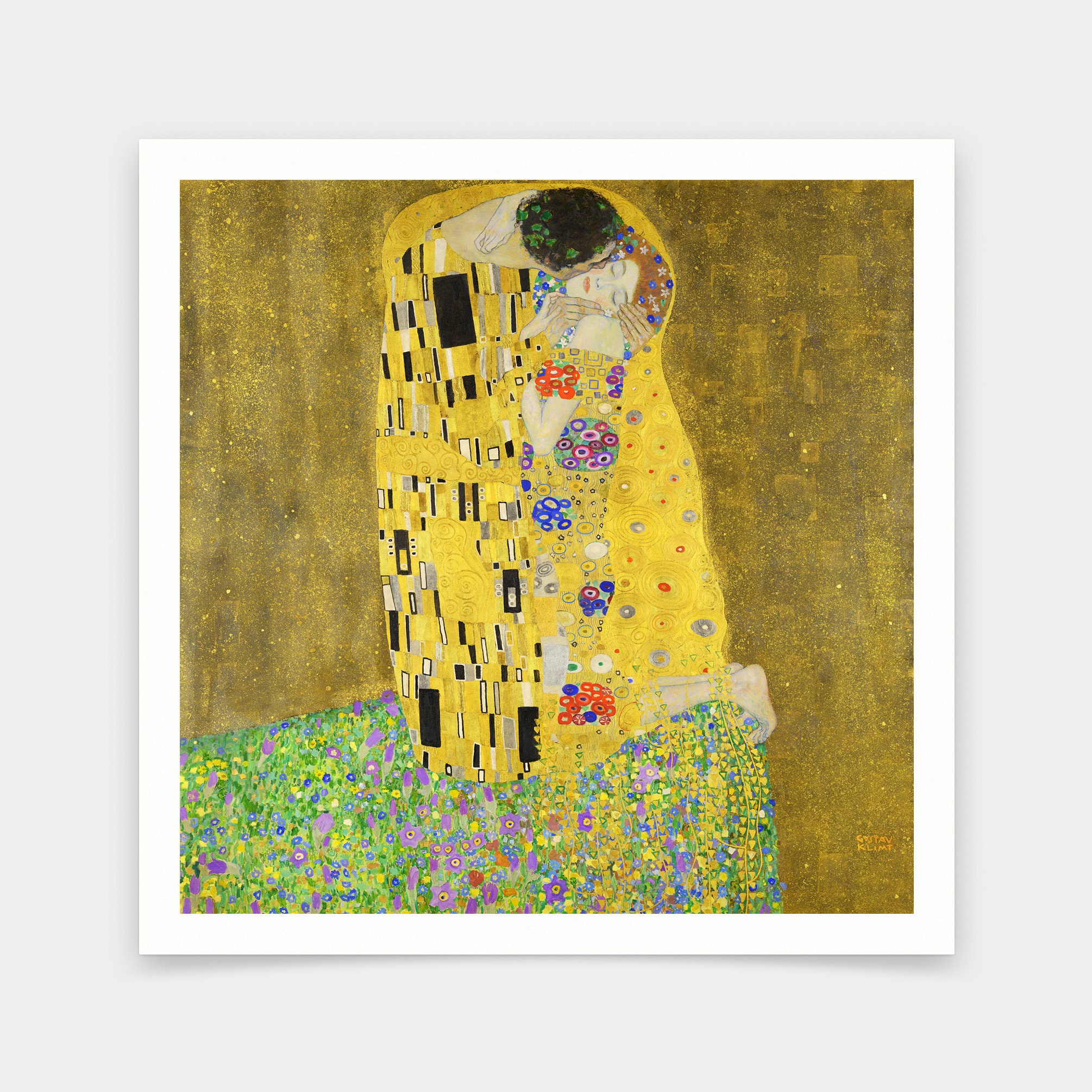 Gustav Klimt,the Kiss,art Prints,vintage Art,canvas Wall Art
