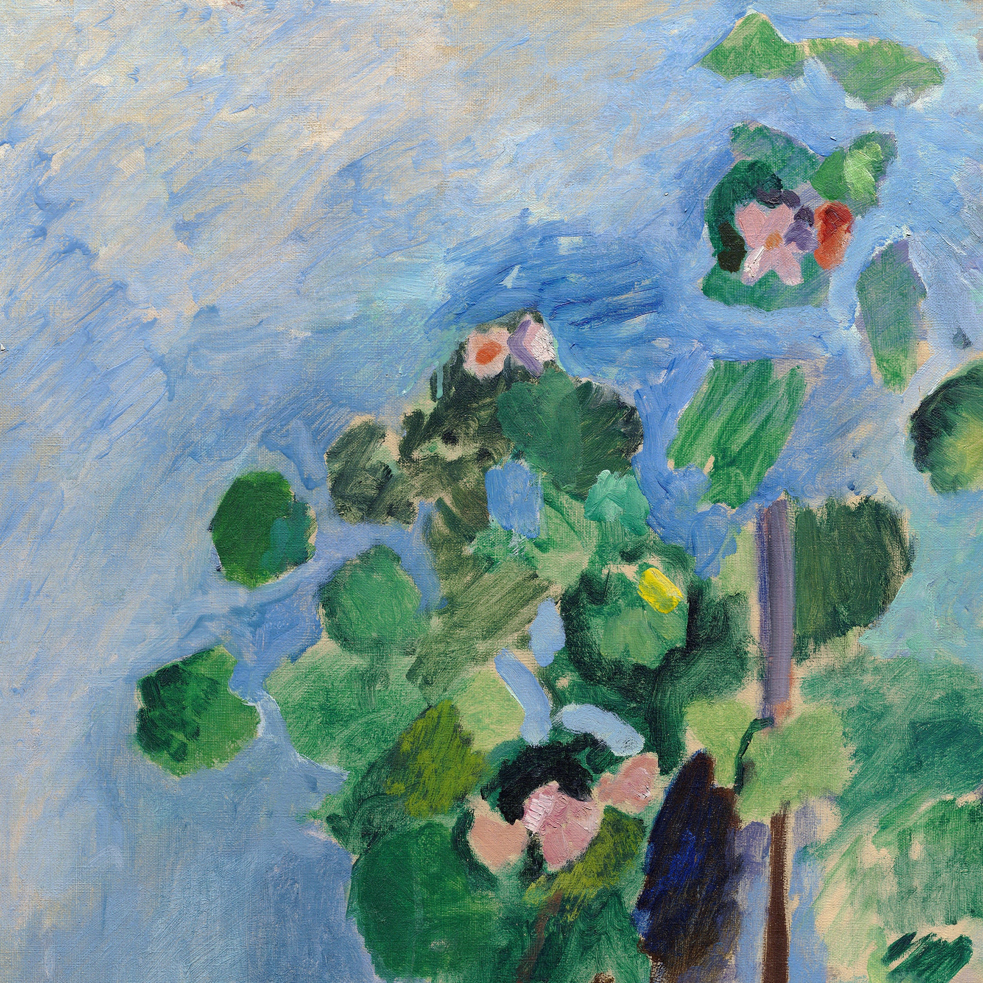 アンリ・マティス、ゼラニウムのある静物画、1906年、アートプリント