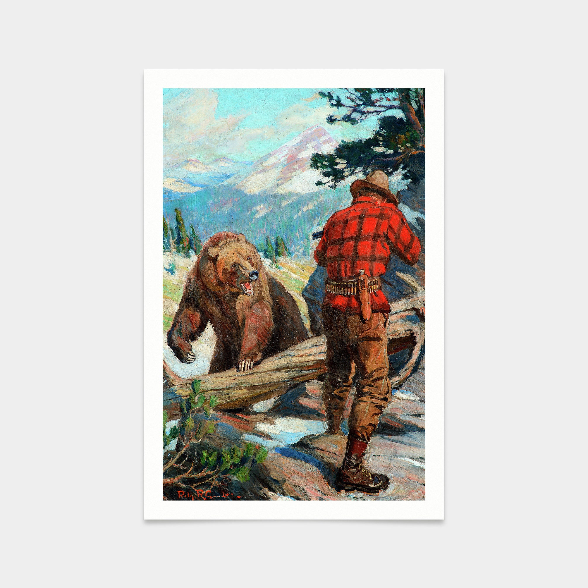 Philip R Goodwina Hair-breadth Escapeart Printsvintage - Etsy Philip R Goodwina Hair-breadth Escapeart Printsvintage - Etsy
