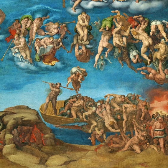 Marcello Venusti After Michelangelo,the Last Judgment,art Prints
