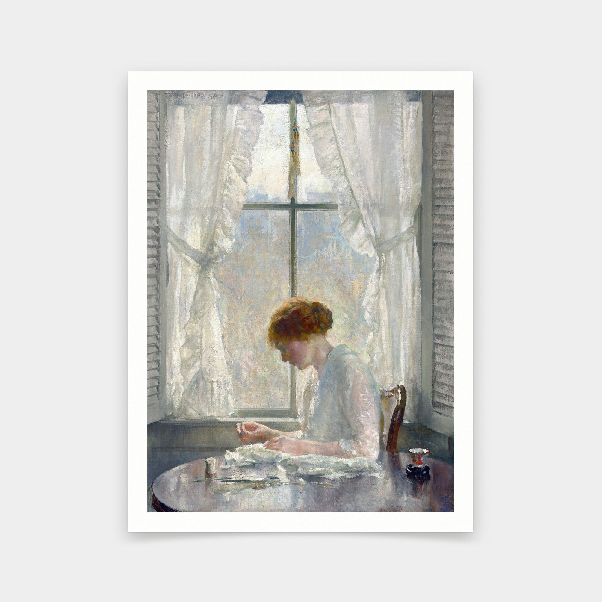 入手困難】vintageラグマット アートタペストリー 画家ジョセフ 芸術