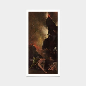 Hieronymus Bosch,Hell,Kunstdrucke,Vintage Kunst,Leinwand Wandkunst,berühmte Kunstdrucke,vertikale schmale Drucke,V7417