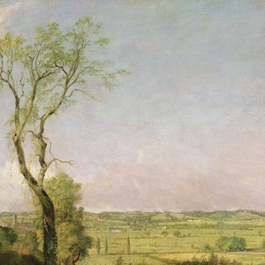 John Constable,dedham Vale, Morning, Circa 1811,art Prints,vintage Art ...