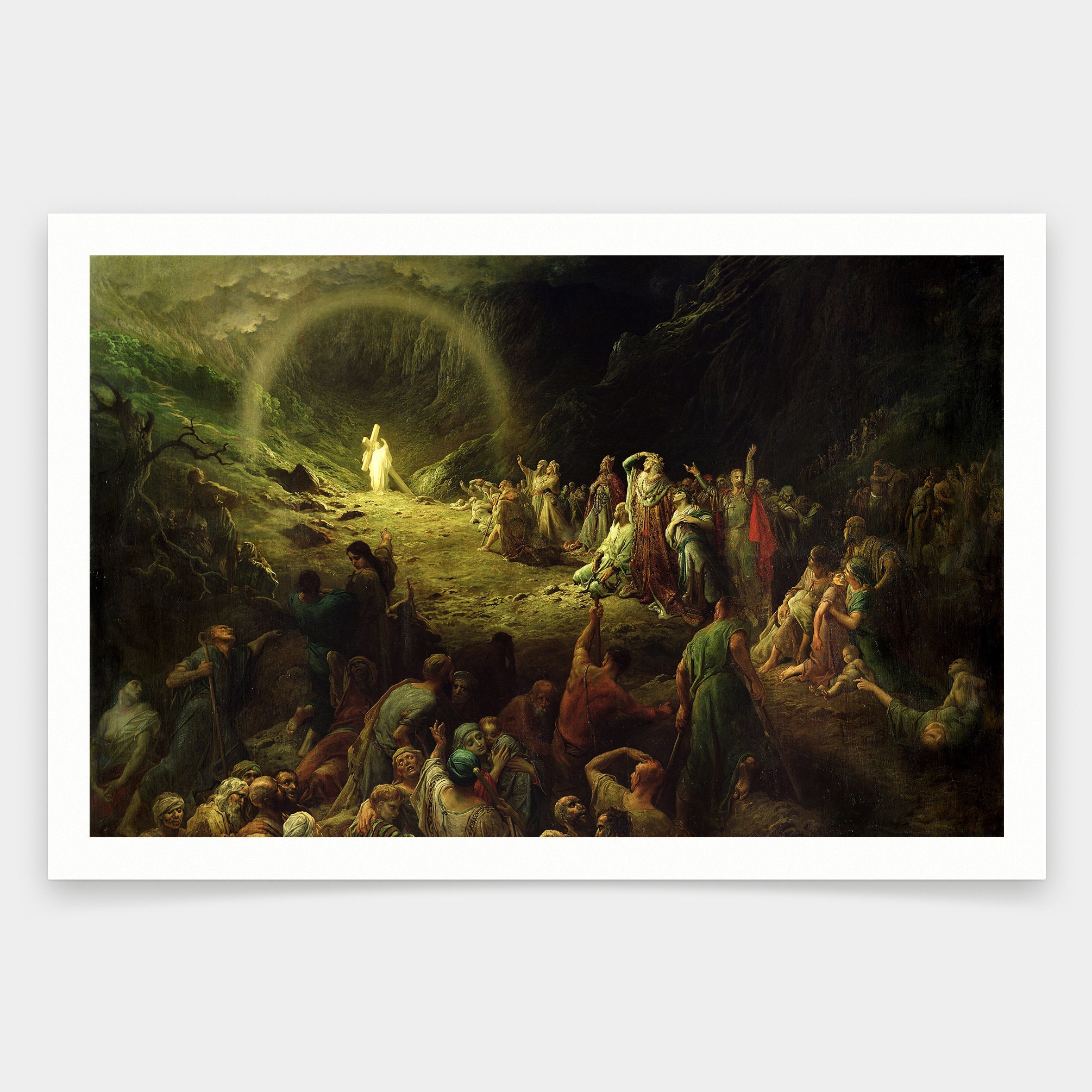 Gustave Dore,the Valley of Tears,art Prints,vintage Art,canvas