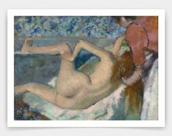 Edgar Degas ,After the Bath,art prints,Vintage art,canvas wall art,famous art prints,q938