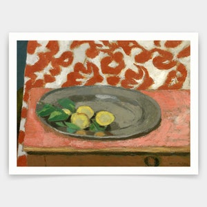 Henri Matisse,Lemons on a Pewter Plate, 1926,art prints,Vintage art,canvas wall art,famous art prints,q1086