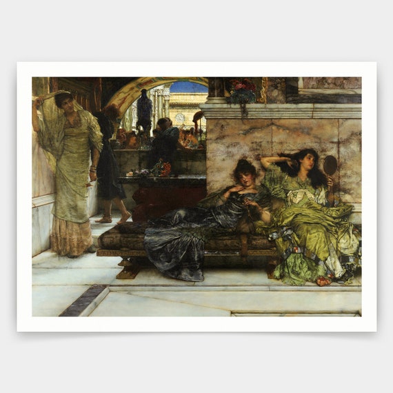 Alma Tadema,sir Lawrence,shrine of Venus,art Prints,vintage