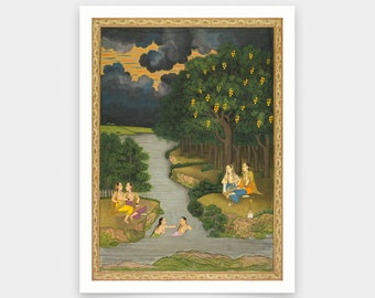 インド絵画 有名 インド伝統画・絵画
