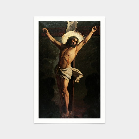 Almeida Juniorcrucified Christart Printsvintage Artcanvas - Etsy