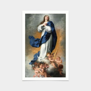 Bartolome Esteban Murillo,The Immaculate Conception, 1680,art prints,Vintage art,canvas wall art,famous art prints,V2283