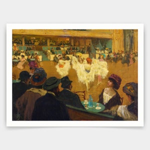 František Tavík Šimon,Quadrille excentrique,art prints,Vintage art,canvas wall art,famous art prints,q1010