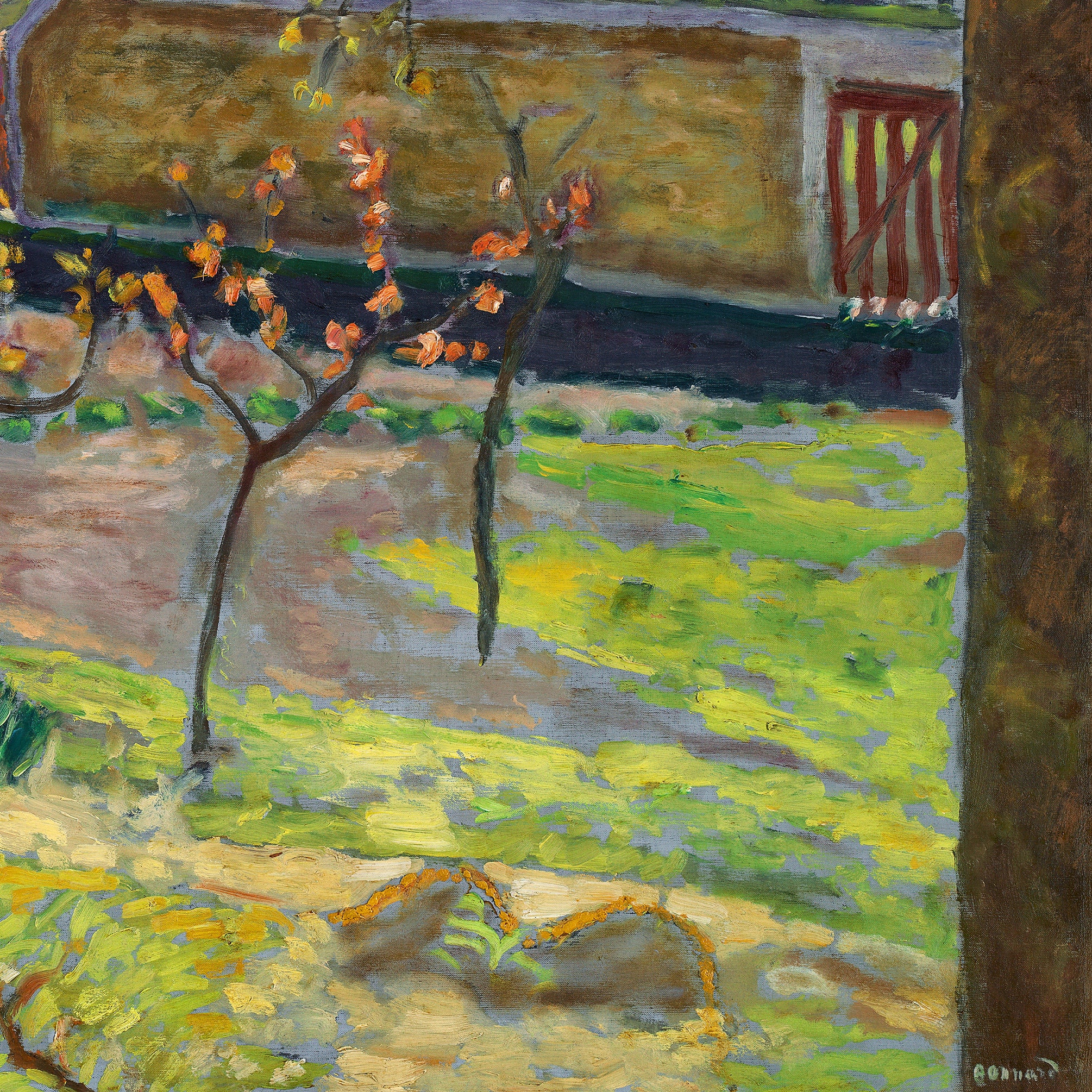 Pierre Bonnard,Le début du printemps. Petites faunes 1909,estampes