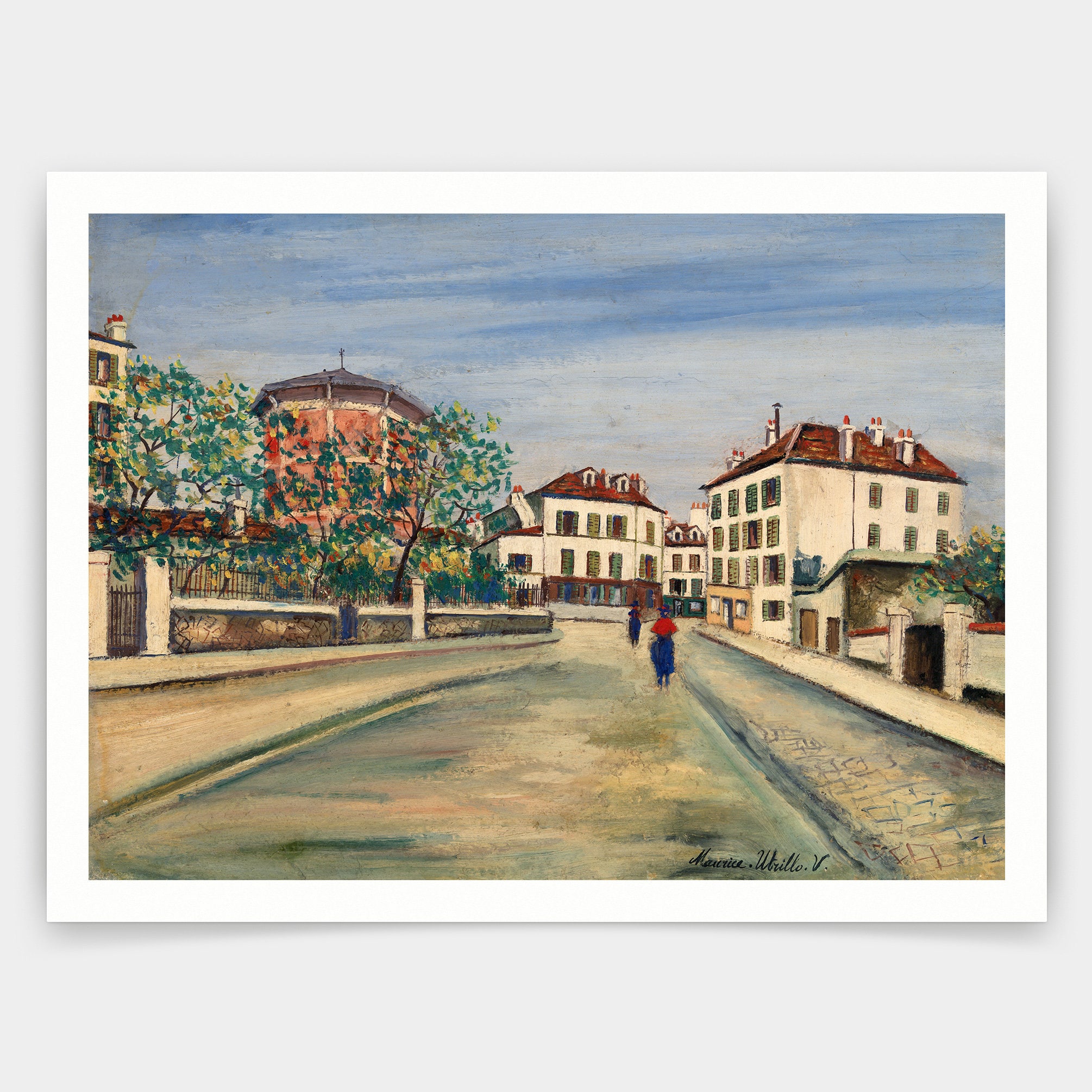 ミニチュアアート　ユトリロ他 ユトリロ | 絵画販売 - 東京・銀座の翠波画廊