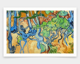 Vincent Van Goghvincent Van Goghtree Rootsart - Etsy