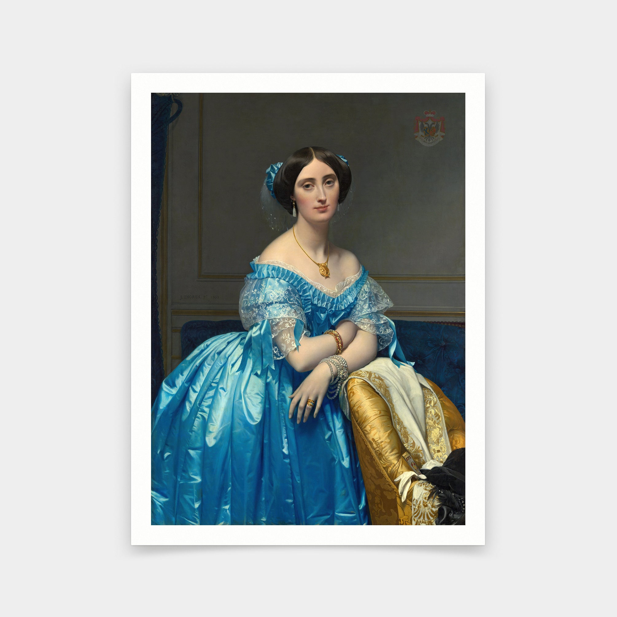 ingres blue dress Forever New main image 0