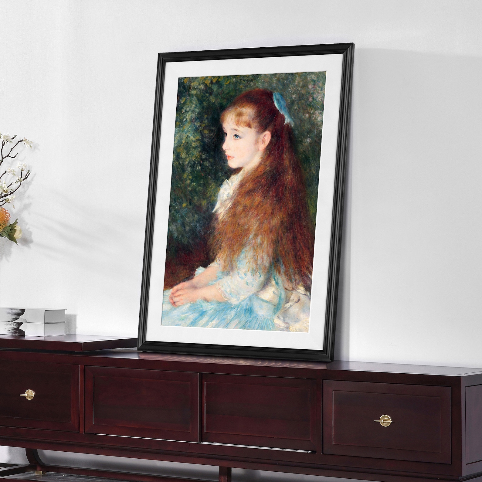 Pierre-Auguste Renoir Portrait of Irène Cahen | Etsy