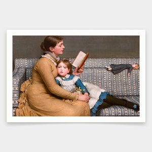 George Dunlop Leslie,Alice im Wunderland,Kunstdrucke,Vintage Kunst,Leinwand Wandkunst,berühmte Kunstdrucke,V1400