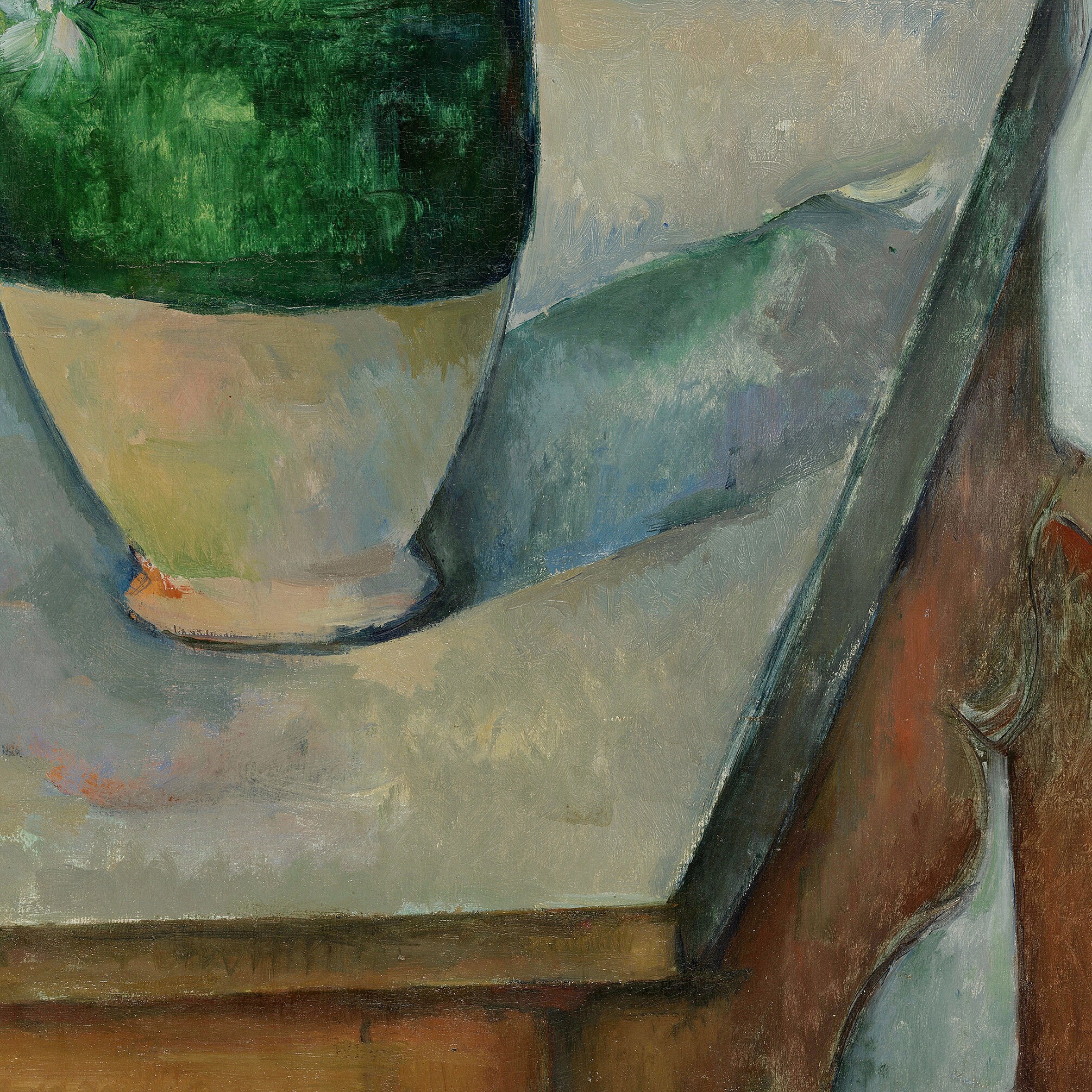 ポール セザンヌ、チューリップの花瓶、アートプリント、ヴィンテージ