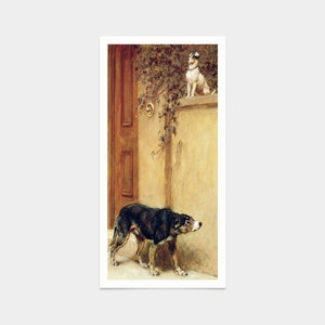 Briton Riviere,Pride of Place,dog print,art prints,Vintage art,canvas wall art,famous art prints,vertical narrow prints,V7659