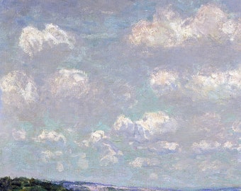 アルフレッド・シスレー、サン・クラウドのセーヌ川の谷、アート