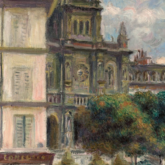 Pierre-Auguste Renoir、VUE DU SACRE-COEUR Bonhams : PIERRE-AUGUSTE RENOIR (1841-1919) Vue de