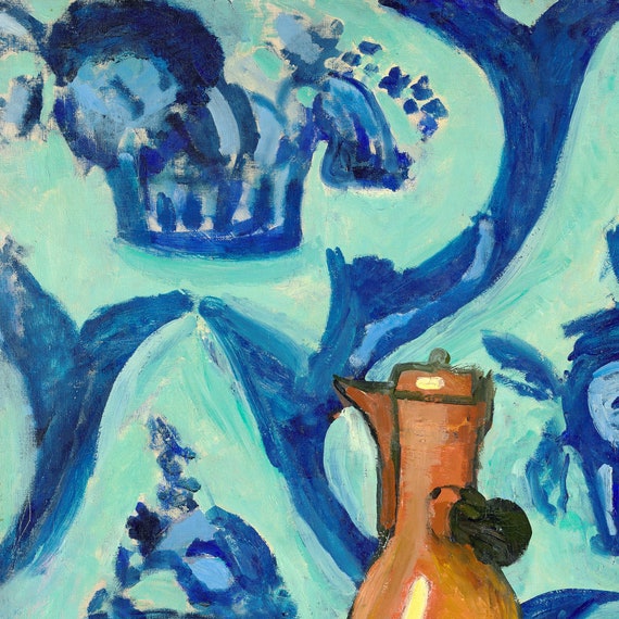 Henri Matisse,still Life With Blue Tablecloth 1909,art Prints