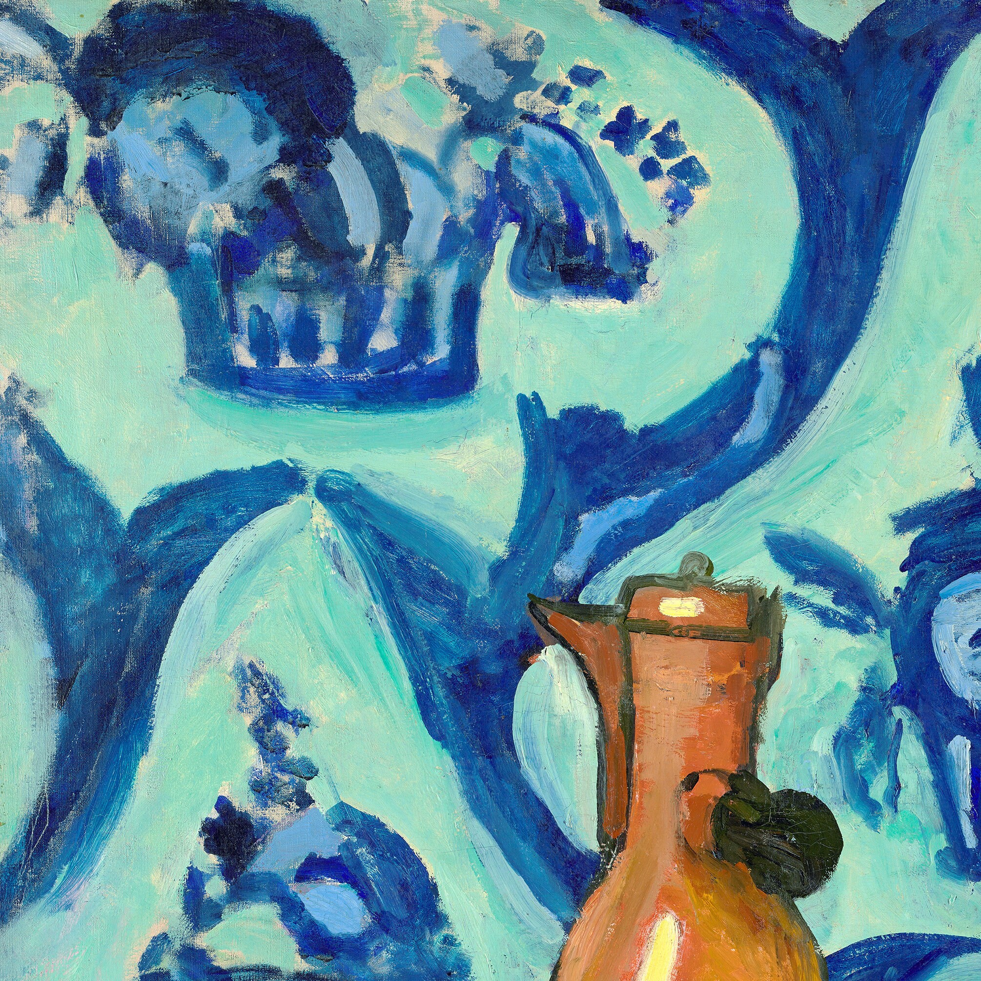 Henri Matisse,still Life With Blue Tablecloth 1909,art Prints