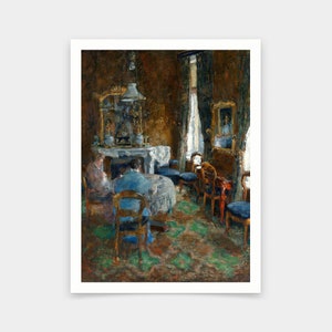 James Ensor,The Bourgeois Salon,art prints,Vintage art,canvas wall art,famous art prints,V6070