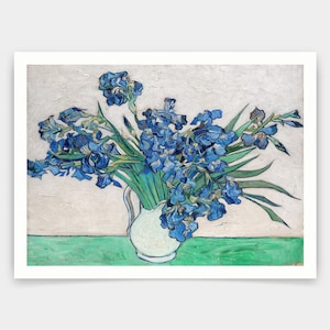 Vincent van Gogh,Irises,art prints,Vintage art,canvas wall art,famous art prints,q1439