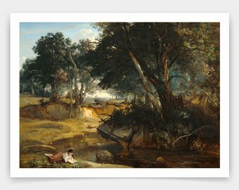 ジャン・バティスト・カミーユ・コロー - モルトフォンテーヌのお土産