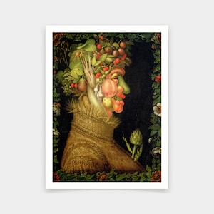 Giuseppe Arcimboldo,Summer,art prints,Vintage art,canvas wall art,famous art prints,V5870